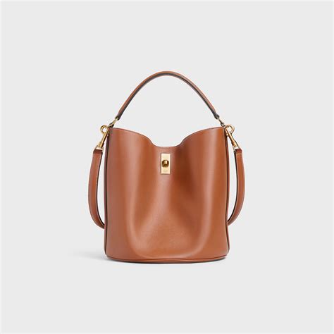 celine teen bucket bag|BUCKET 16 BAG IN SMOOTH CALFSKIN .